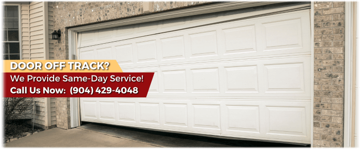Garage Door Off Track In St Augustine FL